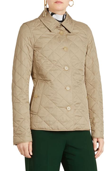 burberry quilted brown|Burberry quilted jacket nordstrom.